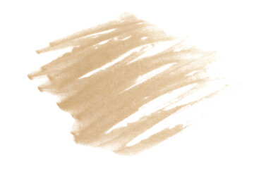 Abstract Beige Paint Stroke Texture Background Design Element