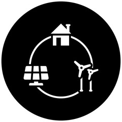 Smart Grid Icon