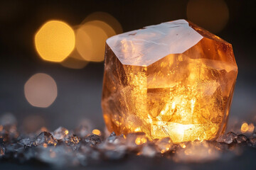 glass of ice