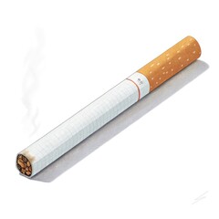 cigarette isolated on white background