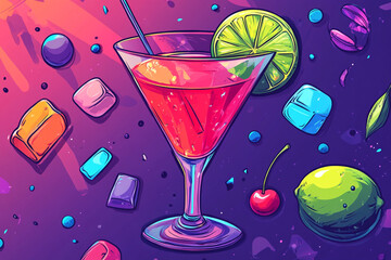 cocktail party background