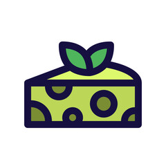 Vegan Cheese Icon