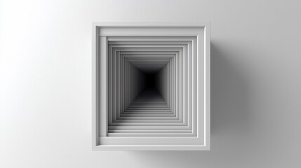 Fototapeta premium Abstract geometric perspective