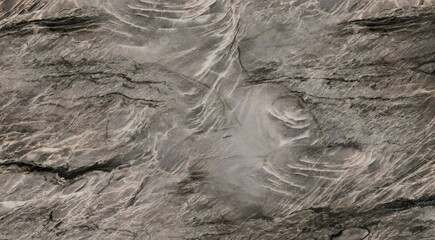 Textured gray stone surface with intricate patterns