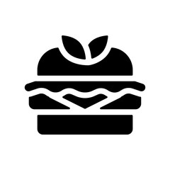 Vegan Burger Icon