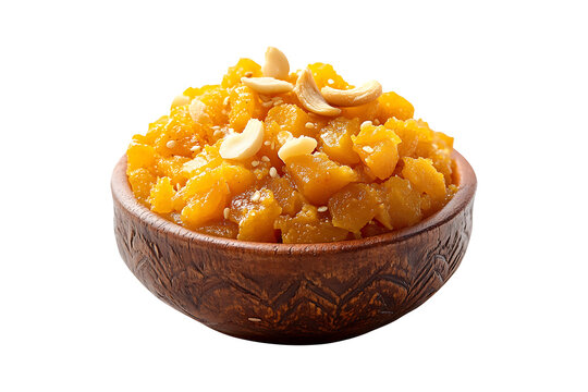 Mahim halwa isolated on transparent background
