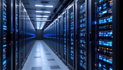 Data center operation technology hub digital infrastructure controlled environment low angle server management