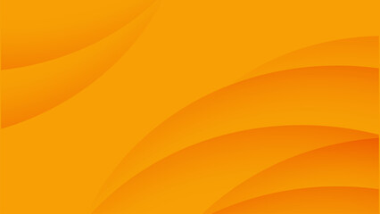 abstract orange curved layers. modern orange wave pattern. soft orange abstract design