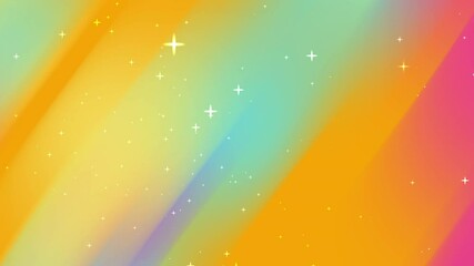 Colorful abstract gradient background with many stars. Suitable for festive designs, party invitations, celestial themed projects, and vibrant artistic creations.
