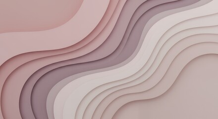 Abstract Rose Layers Background