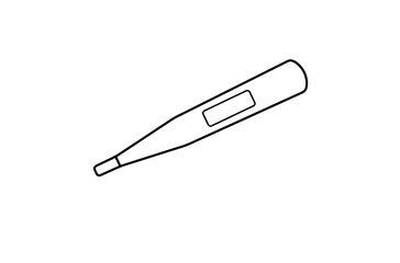 Obraz premium 体温計のアイコン