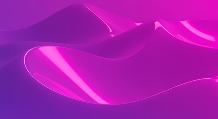 Abstract Purple Wavy Background