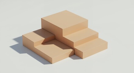 Geometric Podium Platform Stage Presentation Display