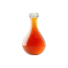 Amber Liquid in Elegant Glass Decanter