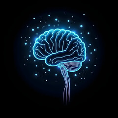 AI Brain with Digital Connections &ndash; Futuristic Tech Shirt