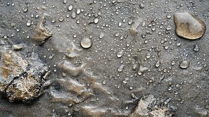 Wet stone texture background