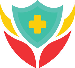 Obraz premium Creative Healthcare Risk Identity Logo for Professional Agencies