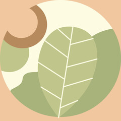 abstract boho wall art