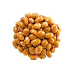 Close-up of a Pile of Sweetened Soybeans