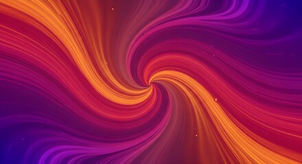Fototapeta premium Colorful Fluid Swirls with Gradient Background in Vibrant Tones