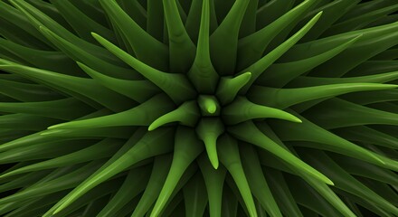 Fototapeta premium Organic Green Background Illustration for Wallpaper and Design Use