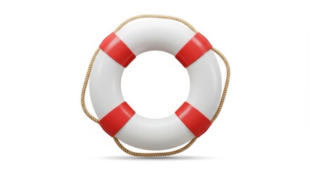 Life preserver graphic illustration