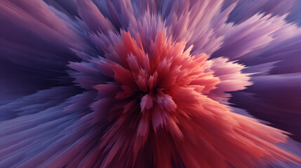 Obraz premium Dynamic Light Wave Realm