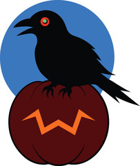 vector illustration of a bird