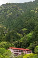 静岡県浜松市天竜区春野町の旧勝坂小学校