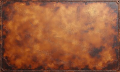 Textured copper-toned leather background with a warm, vintage feel.