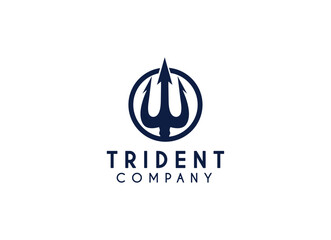 Trident neptune company logod design. Trident Neptune God Poseidon Triton King Shiva Spear Label logo design © AlvinStd.