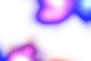 Abstract neon glowing color gradients shape cutout on transparent background, light leaks photo overlay effect, film grain, grungy texture, glow effect, blurred gradients multicolored effect