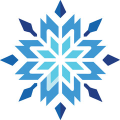 snowflake vector illustration