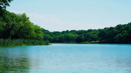 lake in the woods