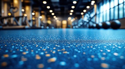 Obraz premium Gym floor, modern fitness center (1)