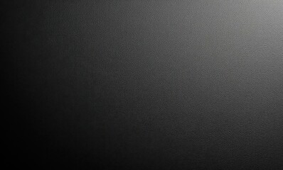Textured black leather background for versatile design applications.