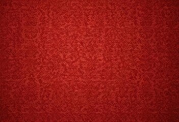 Elegant red damask pattern, perfect holiday backdrop, silk, brocade