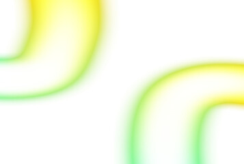 Abstract neon glowing color gradients shape cutout on transparent background, light leaks photo overlay effect, film grain, grungy texture, glow effect, blurred gradients multicolored effect