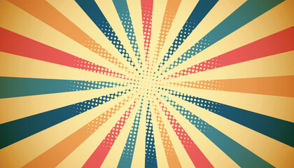 editable retro vector background with modern style