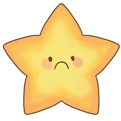 Sad little star 