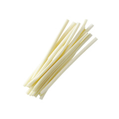 Heap of Thin Sticks of Mozzarella Cheese