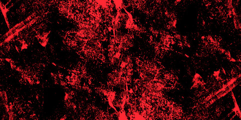 Trendy living red color texture of a concrete wall with cracks and scratches. limestone textured background. Decorative red panoramic background texture. Vintage texture of plaster or grungy marble.