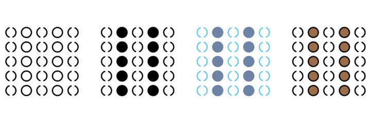 HETEROGENEOUS concept line icon. Simple element illustration.