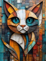 Graffiti wall with colorful urban art and spray paint design
