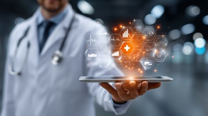 Modern Medical Data Integration in Virtual Display.Generative AI