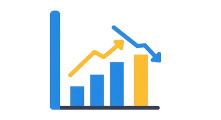 Economic Fluctuations: Bar Graph with Arrows