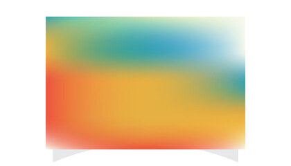 Obraz premium Abstract colorful vector illustration design on a blank orange paper texture