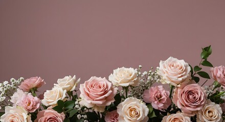 Elegant Floral Decoration with Pastel Accents for Stunning Display