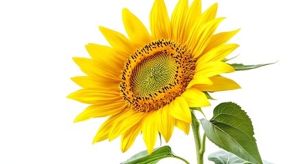 Fototapeta premium Bright yellow sunflower