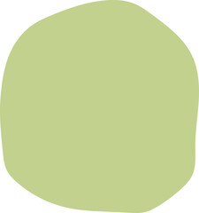 Green Circle Shape Element